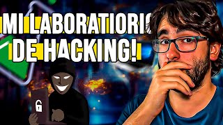 🥷 Mi Primer LABORATORIO para PRACTICAR y APRENDER HACKING ✅ [upl. by Nylyak379]