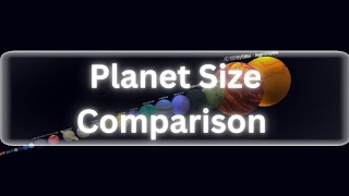 Planet Size Comparison 2 200 Subscribers Special [upl. by Ahsiekal]