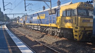 210924 7SB5 passing North Strathfield [upl. by Amato]