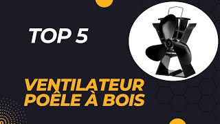 Les 5 Meilleur Ventilateur pour Poêle à Bois 2024 [upl. by Whorton]