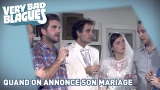 Quand on annonce son mariage  Palmashow [upl. by Litha]