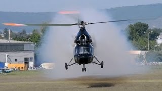 PZL Mi2 extreme low pass at RedBullClass FM Morning show Budaörs [upl. by Htehpaj]