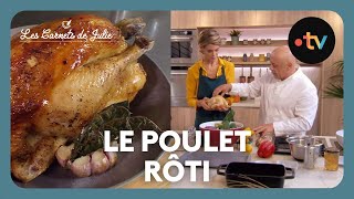 Le poulet rôti  Les Carnets de Julie [upl. by Anailli551]