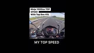 Ninja 1000 Sx Top Speed [upl. by Aernda]