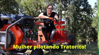 Conheça o motocultivador tratorito husqvarna tf 545  YouTube [upl. by Talbott893]