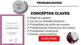 En vivo capítulo 15 PROBABILIDADES cuadernillo de repaso UCE Mineduc [upl. by Serafine]