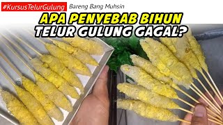 Penyebab Bihun Telur Gulung Gagal  Tidak Bisa di gulung telurgulung [upl. by Uehttam776]