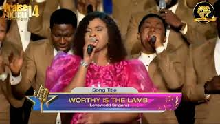 Worthy is the lamb by Loveworld Singers amp Faith Praise Night 14 with Pastor Chris [upl. by Flemming]