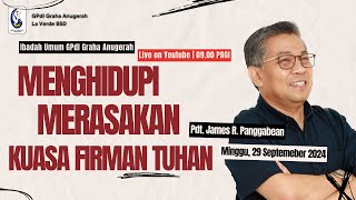 Ibadah Umum GPdI Graha Anugerah  29 September 2024 [upl. by Ellerud158]