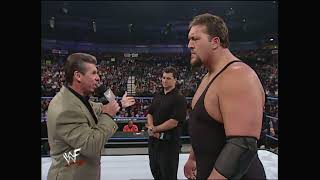 Big Show amp The McMahons segment 22 WWF SmackDown HD  2001 [upl. by Ecirtael]