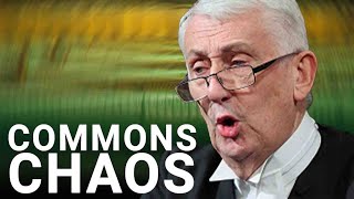 The Commons descends into chaos as MPs ready themselves for election [upl. by Ahsaetal363]