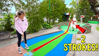 The BEST Old School Mini Golf Course Ever  MUST PLAY One of a Kind Course [upl. by Uwton]