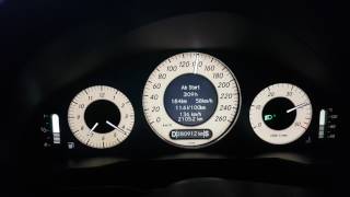 E420 CDI acceleration V8 Diesel [upl. by Bevon]