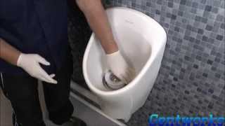 How to fit a GW6 waterless urinal cartridge [upl. by Hannus]