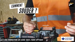 Comment souder une Fibre Optique  SUMITOMO [upl. by Nalliuq]