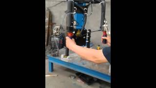 pneumatic jib crane with buttonqlbdchemfoxmailcom [upl. by Moynahan]