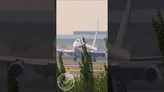 Awesome Landing Kalitta Air Boeing 747481F [upl. by Lewej580]