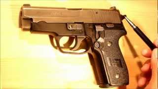 SIG Sauer P22X Series Field StripDisassembly HD P220P225P226P228P229P239P245 [upl. by Lucita]