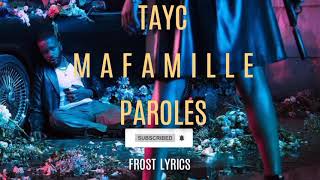 TAYC MA FAMILLE paroles vidéo Lyrics [upl. by Ahsienahs]