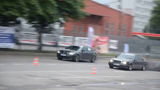 Mercedes W124 OM606 HX40 vs BMW E60 530D 201M [upl. by Dorree]