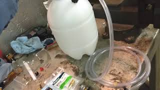 Homemade brake bleeder apparatus part 1 [upl. by Callan]