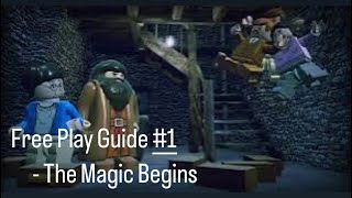 LEGO Harry Potter Years 14  Free Play Guide 1  The Magic Begins PS5 [upl. by Nospmoht]