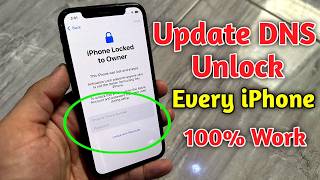 UPDATE DNS UNLOCK EVERY IPHONE 2024 Fix iPhone Locked to Owner Forgot Your Apple iD 2024  All IOS [upl. by Anelim]