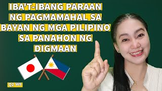 IBATIBANG PARAAN NG PAGMAMAHAL SA BAYAN NG MGA PILIPINO SA PANAHON NG DIGMAAN  AP 6Q2 W8 [upl. by Nirrep]