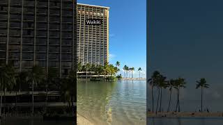 Hilton Hawaiian Village saltwater lagoon  OAHU [upl. by Schluter957]