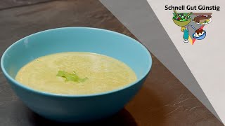 Radieschenblätter Suppe Schnell Gut amp Günstig Kochen Mittagessen  Suppe  Vorspeise [upl. by Fey]