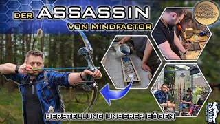 Part 22👁️🏹 Mindfactor Bogensport Herstellung amp Übergabe unserer Assassin Bögen [upl. by Herzen]