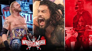 WWE Wrestlemania 37 Night 2 11th April 2021  Edge Universal Champion OffAir Highlights Results [upl. by Gavra]