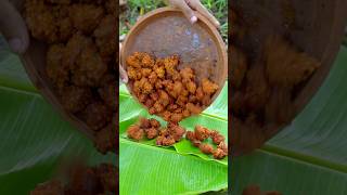 Red Lentil Pakora Recipe  Musur Dal Pakora Cooking  Evening Crispy Snacks With Soft Drinks [upl. by Summer]