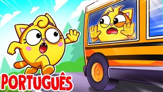 Cuidese na Canção do Ônibus 🚌  Canções Infantis 🐱🐨🐰🦁 e Rimas de Creche por Baby Zoo [upl. by Auop]