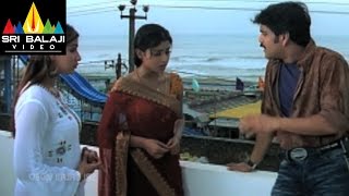 Nenunnanu Movie Shriya and Nagarjuna Sentiment Scene  Nagarjuna Aarti  Sri Balaji Video [upl. by Ailis]