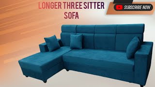 HOW TO  MAKE  L  SOFA [upl. by Aneev950]