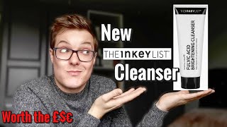 THE INKEY LIST FULVIC ACID BRIGHTENING CLEANSER Review  The Inkey List Cleanser for Brighter Skin [upl. by Tnecillim419]