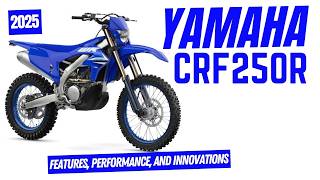 A Closer Look at the 2025 Yamaha WR250F Features Performance and Innovations  Motorbikespace [upl. by Caprice]