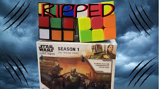 An RAKAOK from swingawaysportscards5737  Ripped 2022 Topps Book of Boba Fett [upl. by Jereme624]