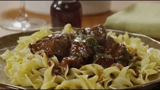 How to Make Beef Tips  Beef Recipes  Allrecipescom [upl. by Lachlan86]