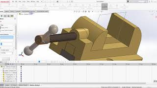 SolidWorks  Screw Animation [upl. by Sallie]