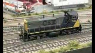 HO Model railroad layout Fort Myers 3 [upl. by Wulfe]