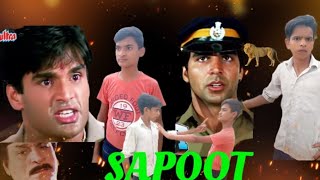 Hindi Action Movie sapoot  Showreel Sunil Shetty  Akshay kumarShivam Kumar ma [upl. by Leahcimed]