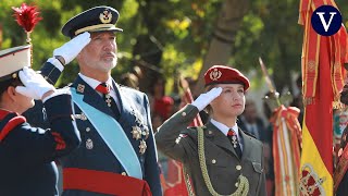 Los Reyes presiden la ceremonia de la Pascua Militar [upl. by Noni905]