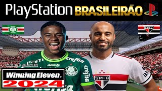 WINNING ELEVEN 2024 PS1 DOWNLOAD BRASILEIRÃO WE 2002 [upl. by Annmarie799]