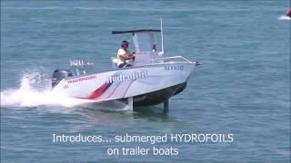 Revolutionary HYDROFOIL fishing boats [upl. by Lanaj]