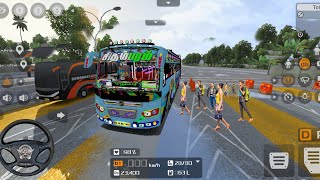 ⭕ srinivasa TN private bus GG BUS amazing game TOP speed 215 [upl. by Neitsirhc390]