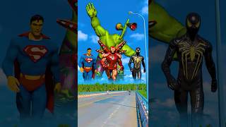 hulk hulkbuster king kong fight with siren head hulk to avenge for spider man iron man super man [upl. by Theall]