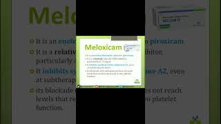 Meloxicam Uses Dosage and Side Effects Explained nsaids medical pharmacology [upl. by Yelkao]