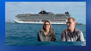 MSC Seashore Initial Thoughts and First Impressions msccruises [upl. by Ylak]